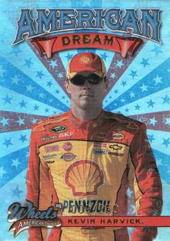 2008 Wheels American Thunder - American Dream Gold #AD 9 Kevin Harvick Front