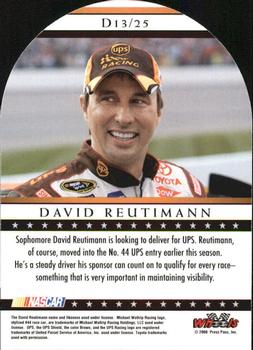 2008 Wheels American Thunder - Delegates #D13 David Reutimann Back