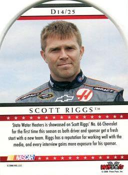 2008 Wheels American Thunder - Delegates #D14 Scott Riggs Back