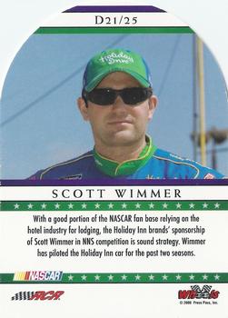 2008 Wheels American Thunder - Delegates #D21 Scott Wimmer Back