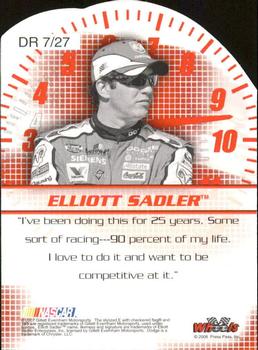 2008 Wheels High Gear - Driven #DR 7 Elliott Sadler Back