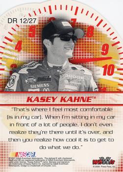 2008 Wheels High Gear - Driven #DR 12 Kasey Kahne Back