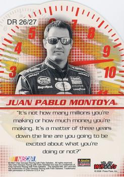 2008 Wheels High Gear - Driven #DR 26 Juan Pablo Montoya Back