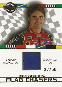 2008 Wheels High Gear - Flag Chasers Blue-Yellow #FC 3 Jeff Gordon Front