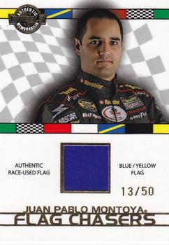 2008 Wheels High Gear - Flag Chasers Blue-Yellow #FC 5 Juan Pablo Montoya Front