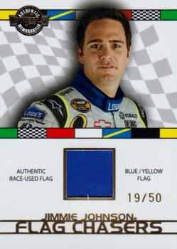 2008 Wheels High Gear - Flag Chasers Blue-Yellow #FC 6 Jimmie Johnson Front