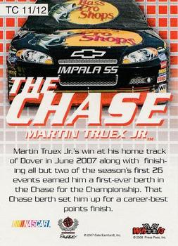 2008 Wheels High Gear - The Chase #TC 11 Martin Truex Jr. Back