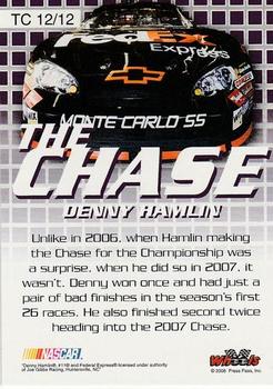 2008 Wheels High Gear - The Chase #TC 12 Denny Hamlin Back