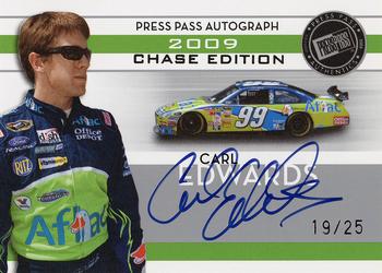 2009 Press Pass - Autograph Chase Edition #NNO Carl Edwards Front