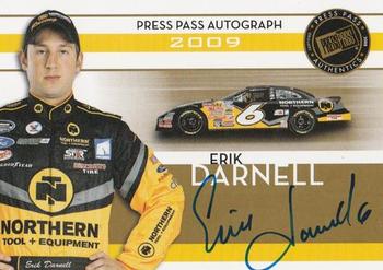 2009 Press Pass - Autograph Gold #NNO Erik Darnell Front