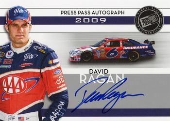 2009 Press Pass - Autograph Silver #NNO David Ragan Front