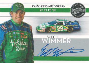 2009 Press Pass - Autograph Silver #NNO Scott Wimmer Front