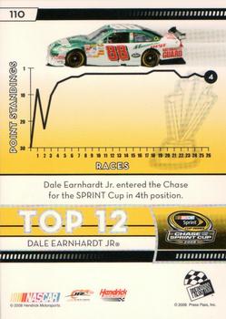 2009 Press Pass - Final Standings #110 Dale Earnhardt Jr. Back