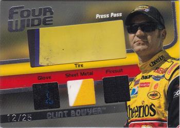 2009 Press Pass - Four Wide Tire #FW-CB2 Clint Bowyer Front