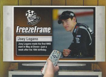 2009 Press Pass - Freeze Frame #FF 12 Joey Logano Front