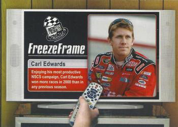 2009 Press Pass - Freeze Frame #FF 16 Carl Edwards Front