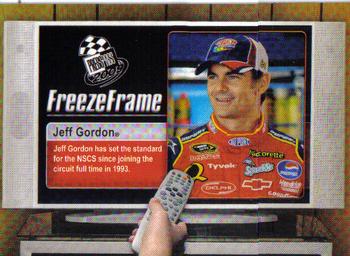 2009 Press Pass - Freeze Frame #FF 1 Jeff Gordon Front