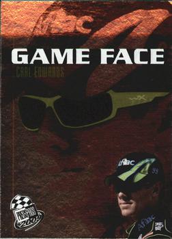 2009 Press Pass - Game Face #GF 3 Carl Edwards Front
