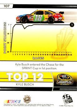 2009 Press Pass - Gold #107 Kyle Busch Back