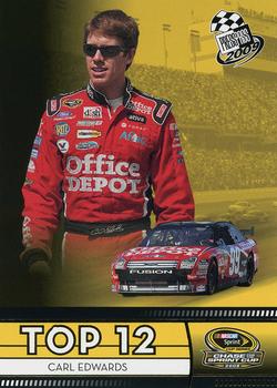 2009 Press Pass - Gold #108 Carl Edwards Front