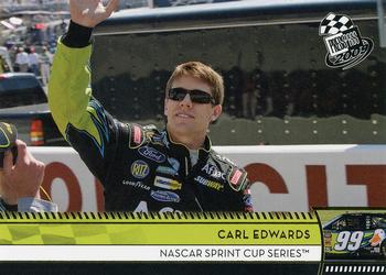 2009 Press Pass - Gold #128 Carl Edwards Front