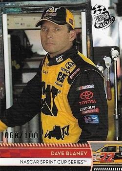 2009 Press Pass - Gold Holofoil #28 Dave Blaney Front