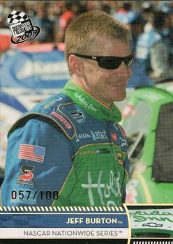 2009 Press Pass - Gold Holofoil #37 Jeff Burton Front