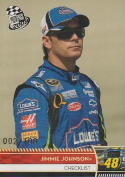 2009 Press Pass - Gold Holofoil #CL Jimmie Johnson Front