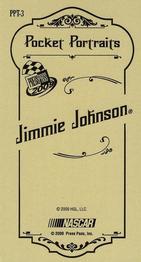 2009 Press Pass - Pocket Portraits Target #PPT-3 Jimmie Johnson Back