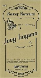 2009 Press Pass - Pocket Portraits Target #PPT-7 Joey Logano Back