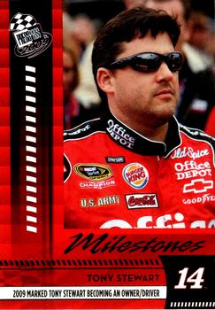 2009 Press Pass - Red #213 Tony Stewart Front