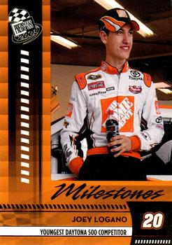 2009 Press Pass - Red #214 Joey Logano Front