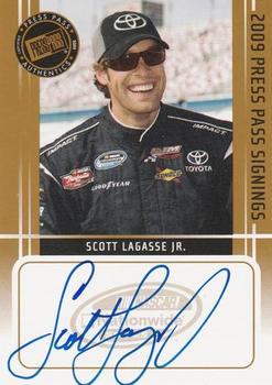 2009 Press Pass - Signings Gold #NNO Scott Lagasse Jr. Front