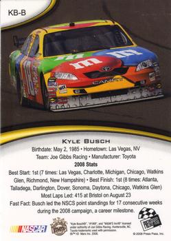 2009 Press Pass - Target #KB-B Kyle Busch Back
