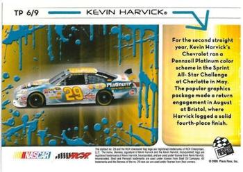 2009 Press Pass - Tradin' Paint #TP 6 Kevin Harvick Back