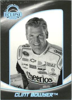 2009 Press Pass Eclipse - Black and White #19 Clint Bowyer Front