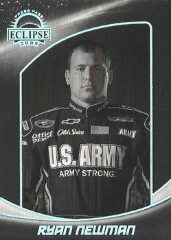 2009 Press Pass Eclipse - Black and White #20 Ryan Newman Front