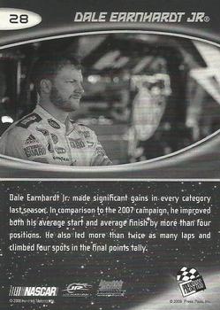 2009 Press Pass Eclipse - Black and White #28 Dale Earnhardt Jr. Back