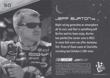2009 Press Pass Eclipse - Black and White #50 Jeff Burton's Car Back