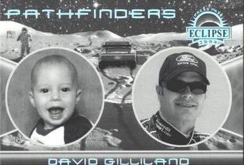 2009 Press Pass Eclipse - Black and White #80 David Gilliland Front