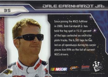 2009 Press Pass Eclipse - Blue #35 Dale Earnhardt Jr. Back