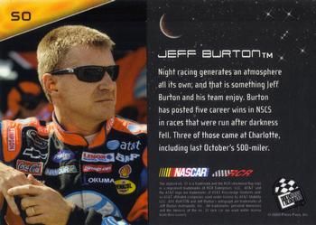 2009 Press Pass Eclipse - Blue #50 Jeff Burton's Car Back