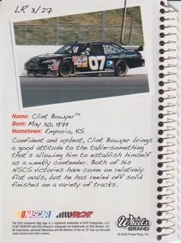 2009 Wheels Element - Lab Report #LR 3 Clint Bowyer Back