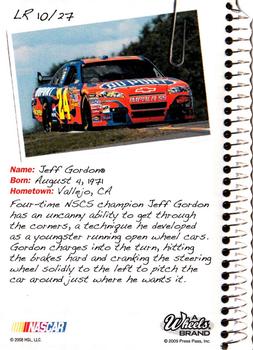 2009 Wheels Element - Lab Report #LR 10 Jeff Gordon Back