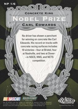 2009 Wheels Element - Nobel Prize #NP 1 Carl Edwards Back