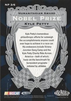 2009 Wheels Element - Nobel Prize #NP3 Kyle Petty Back