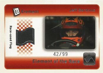 2009 Wheels Element - Elements of the Race Black Flag #ERB-JG Jeff Gordon Front