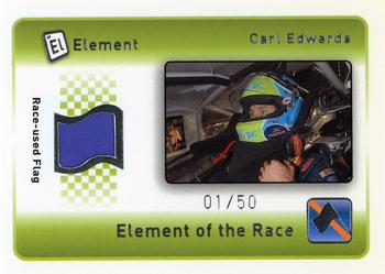 2009 Wheels Element - Elements of the Race Blue-Orange Flag #ERBO-CE Carl Edwards Front