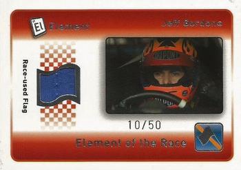 2009 Wheels Element - Elements of the Race Blue-Orange Flag #ERBO-JG Jeff Gordon Front