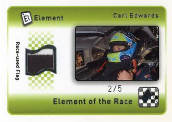 2009 Wheels Element - Elements of the Race Checkered Flag #ERCK-CE Carl Edwards Front